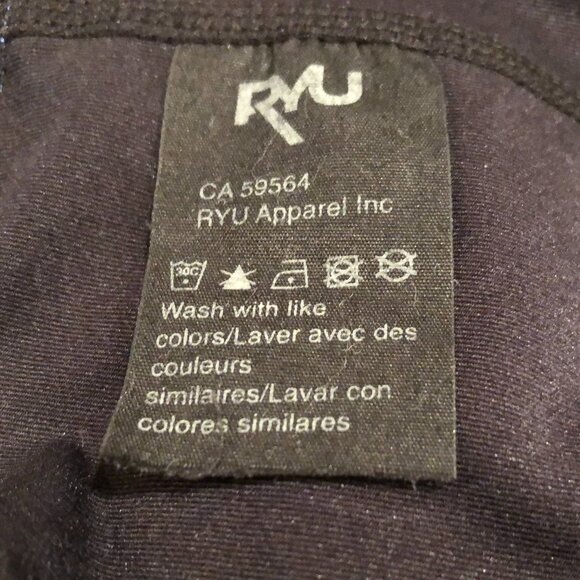 RYU TecLayr Tech Shorts Cobalt Blue + Black Size M - Picture 9 of 10